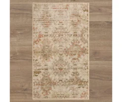 Mohawk Pallas Beige & Tan Geo Ornamental Area Rug -Carpet Promotion 810601078 A0 2