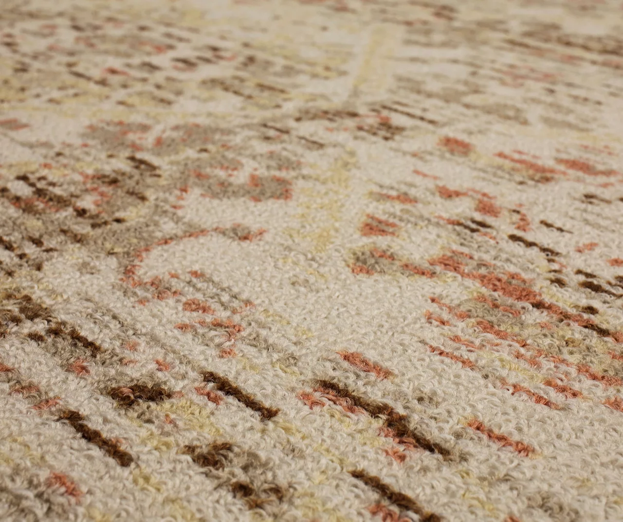 Pallas Beige & Tan Geo Ornamental Area Rug, (5' X 8') 5 Pallas Beige & Tan Geo Ornamental Area Rug, (5' X 8') - Image 5