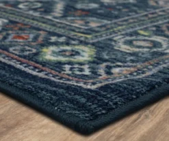 Mohawk Metis Navy & Green Geometric Area Rug -Carpet Promotion 810601089 A8 1 1