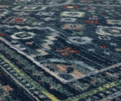 Metis Navy & Green Geometric Area Rug, (5' X 8') -Carpet Promotion 810601090 A8 3