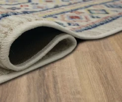 Mohawk Metis Cream & Multi-Color Geometric Area Rug -Carpet Promotion 810601093 A8 5