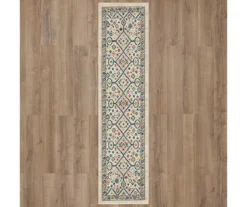 Mohawk Metis Cream & Multi-Color Geometric Area Rug -Carpet Promotion 810601094 A0 2 1