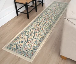 Mohawk Metis Cream & Multi-Color Geometric Area Rug -Carpet Promotion 810601094 A0 3 1