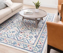 Metis Cream & Multi-Color Geometric Area Rug, (5' X 8') -Carpet Promotion 810601095 A0 4