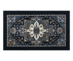 Mohawk Tethys Navy & Charcoal Ornamental Area Rug