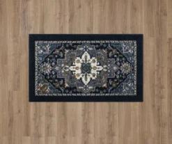 Mohawk Tethys Navy & Charcoal Ornamental Area Rug -Carpet Promotion 810601110 A0 2
