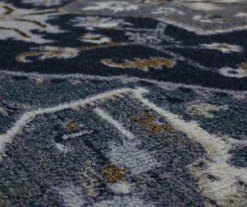 Mohawk Tethys Navy & Charcoal Ornamental Area Rug -Carpet Promotion 810601110 A8 3