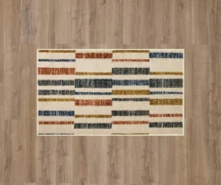 Mohawk Tilton Beige & Multi-Color Block Pattern Area Rug -Carpet Promotion 810601115 A0 2