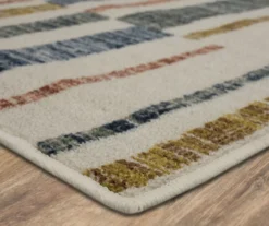 Mohawk Tilton Beige & Multi-Color Block Pattern Area Rug -Carpet Promotion 810601116 A8 1 1