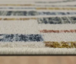 Mohawk Tilton Beige & Multi-Color Block Pattern Area Rug -Carpet Promotion 810601116 A8 4 1