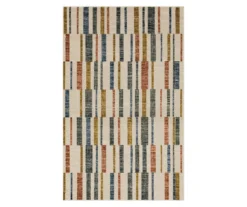 Mohawk Tilton Beige & Multi-Color Block Pattern Area Rug -Carpet Promotion 810601119 A0 1