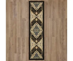 Mohawk Akron Brown & Beige Geometric Area Rug -Carpet Promotion 810601126 A0 2 1