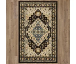 Akron Brown & Beige Geometric Area Rug, (5' X 8') -Carpet Promotion 810601127 A0 2