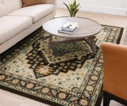 Akron Brown & Beige Geometric Area Rug, (5' X 8') -Carpet Promotion 810601127 A0 4