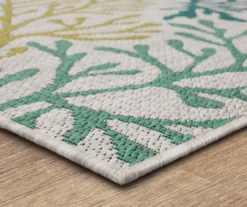 Mohawk Home Coastal Cove Teal Area Rug -Carpet Promotion 810601136 A8 1