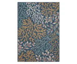 Mohawk Home Coastal Cove Blue Area Rug -Carpet Promotion 810601145 A0 1
