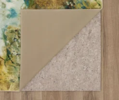 Shoreline Water Blue & Brown Abstract Area Rug, (2.5' X 10') -Carpet Promotion 810601149 A8 2