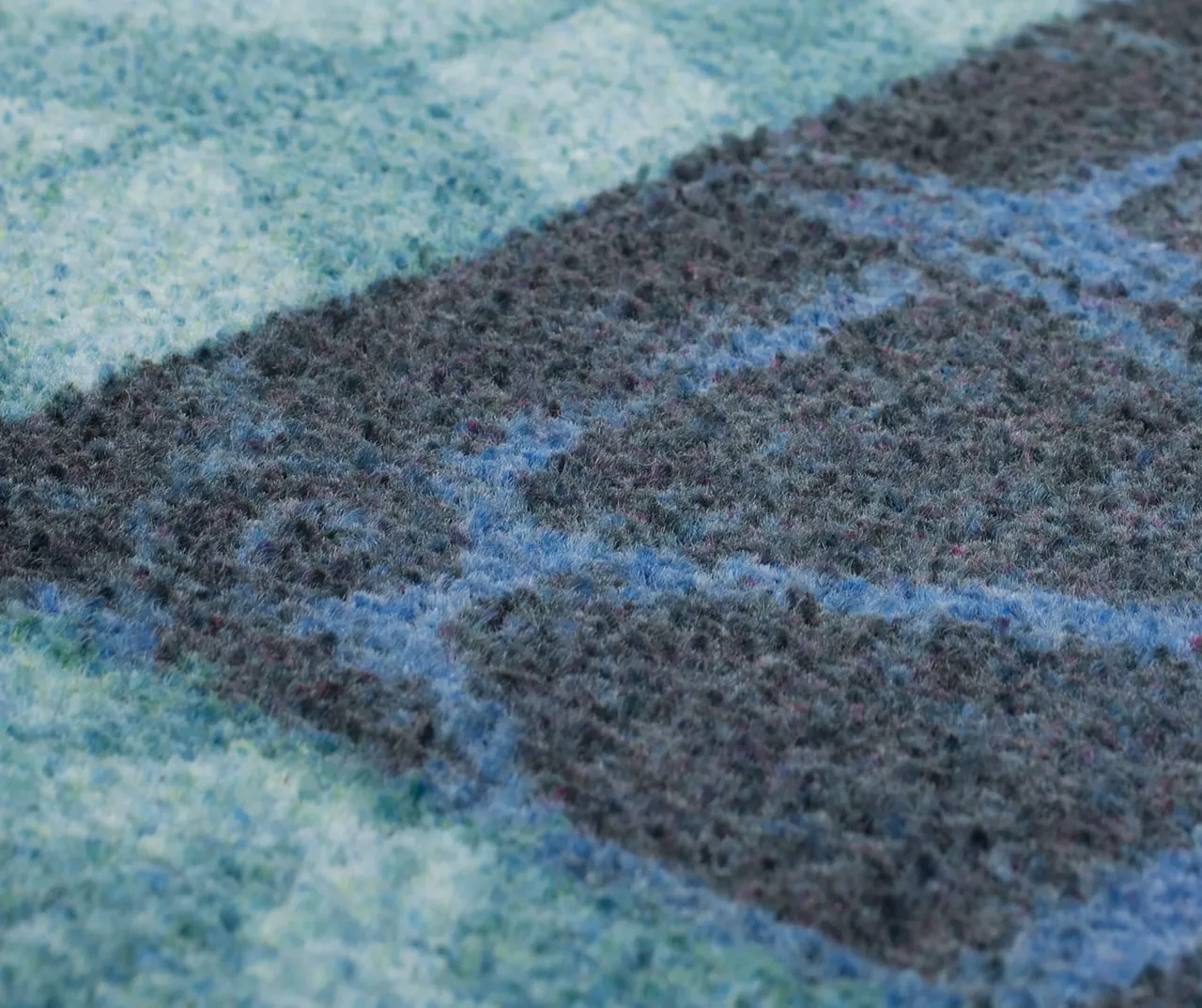 Beachscape Navy & Blue Patchwork Area Rug, (8' X 10') 6 Beachscape Navy & Blue Patchwork Area Rug, (8' X 10') - Image 6