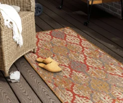 Mohawk Home Paradise Grove Rust Area Rug -Carpet Promotion 810601167 A0 3 1