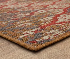 Mohawk Home Paradise Grove Rust Area Rug -Carpet Promotion 810601169 A8 1