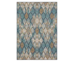 Mohawk Home Paradise Grove Blue Area Rug 22 Mohawk Home Paradise Grove Blue Area Rug -Carpet Promotion 810601173 A0 1