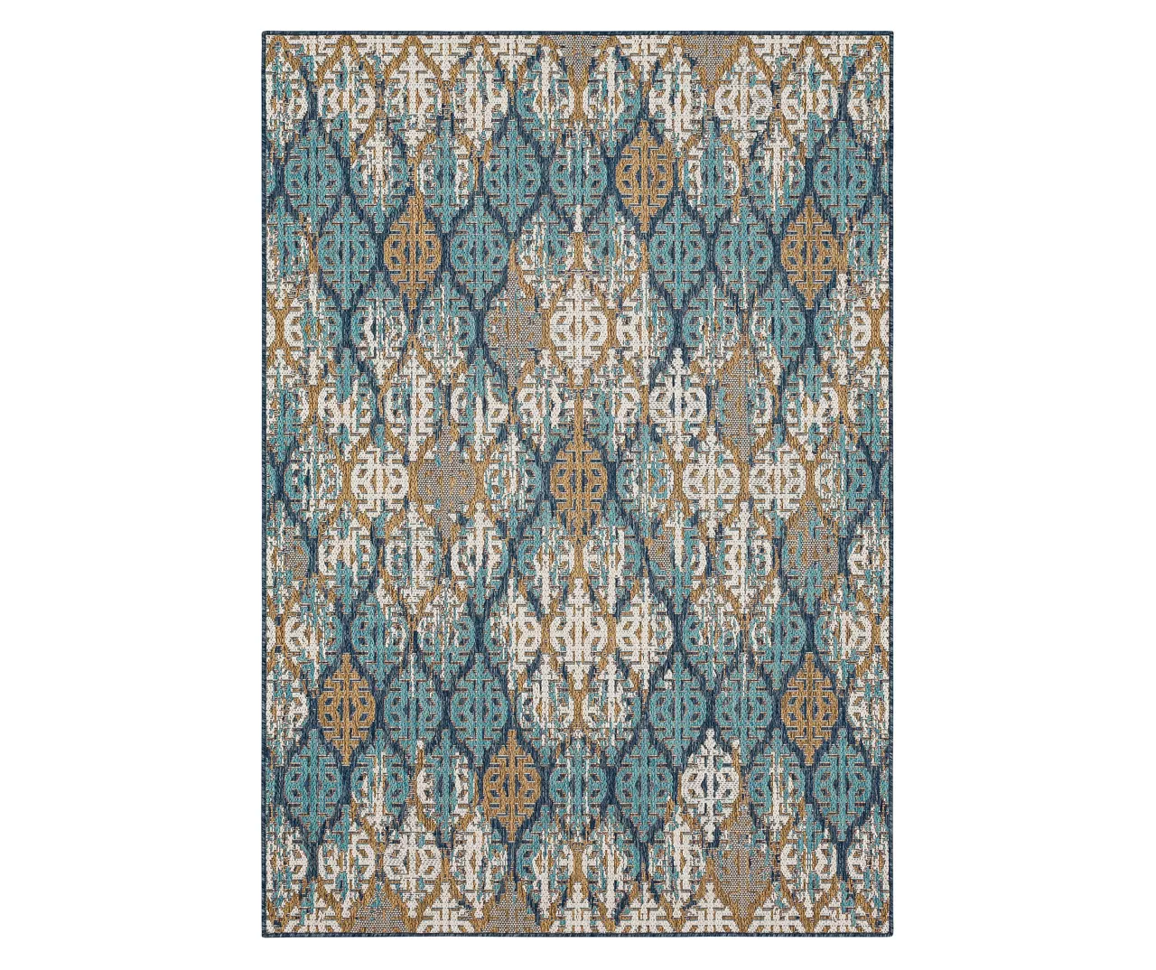 Mohawk Home Paradise Grove Blue Area Rug 4 Mohawk Home Paradise Grove Blue Area Rug - Image 4