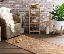 Mohawk Home Poolside Diamond Rust Area Rug 27 Mohawk Home Poolside Diamond Rust Area Rug -Carpet Promotion 810601187 A0 3 1