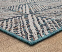 Mohawk Home Poolside Diamond Blue Area Rug -Carpet Promotion 810601193 A8 1