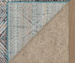 Poolside Diamond Blue & Brown Outdoor Area Rug, (8' X 10') 10 Poolside Diamond Blue & Brown Outdoor Area Rug, (8' X 10') -Carpet Promotion 810601195 A8 2