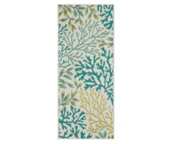 Mohawk Home Coastal Cove Teal Area Rug