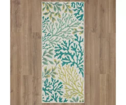 Mohawk Home Coastal Cove Teal Area Rug -Carpet Promotion 810601196 A0 2