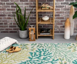 Mohawk Home Coastal Cove Teal Area Rug -Carpet Promotion 810601196 A0 3