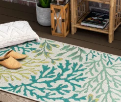 Mohawk Home Coastal Cove Teal Area Rug -Carpet Promotion 810601196 A0 4