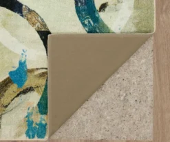 Canvas Rings Aqua & Beige Abstract Area Rug, (8' X 10') 11 Canvas Rings Aqua & Beige Abstract Area Rug, (8' X 10') -Carpet Promotion 810601217 A8 2