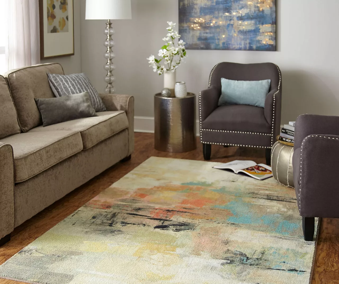 Mohawk Home Painted Gaze Metropolitan Area Rug 5 Mohawk Home Painted Gaze Metropolitan Area Rug - Image 5