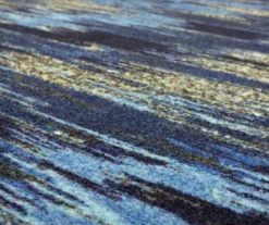 Warrick Navy & Black Abstract Area Rug, (2' X 3') -Carpet Promotion 810601224 A8 3