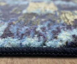 Warrick Navy & Black Abstract Area Rug, (4' X 6') -Carpet Promotion 810601226 A8 4