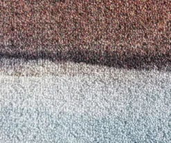 Brush Strokes Water Blue & Yellow Abstract Area Rug, (8' X 10') -Carpet Promotion 810601236 A8 3