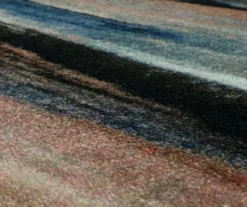 Day Dream Blush & Aqua Abstract Area Rug, (8' X 10') -Carpet Promotion 810601243 A8 3