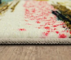 Beige & Multi-Color Brushed Stripe Area Rug, (8' X 10') -Carpet Promotion 810601255 A8 4