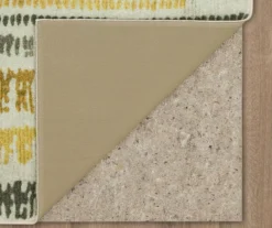 Tana Gold & Beige Abstract Stripe Area Rug, (8' X 10') -Carpet Promotion 810601257 A8 2 1