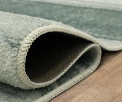 Rainbow Gray Stripe Runner Rug, (2' X 8') -Carpet Promotion 810620445 A8 5