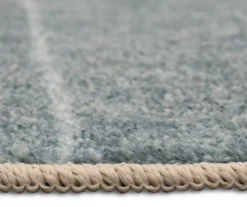 Rainbow Blue Stripe Runner Rug, (2' X 5') -Carpet Promotion 810620452 A8 4